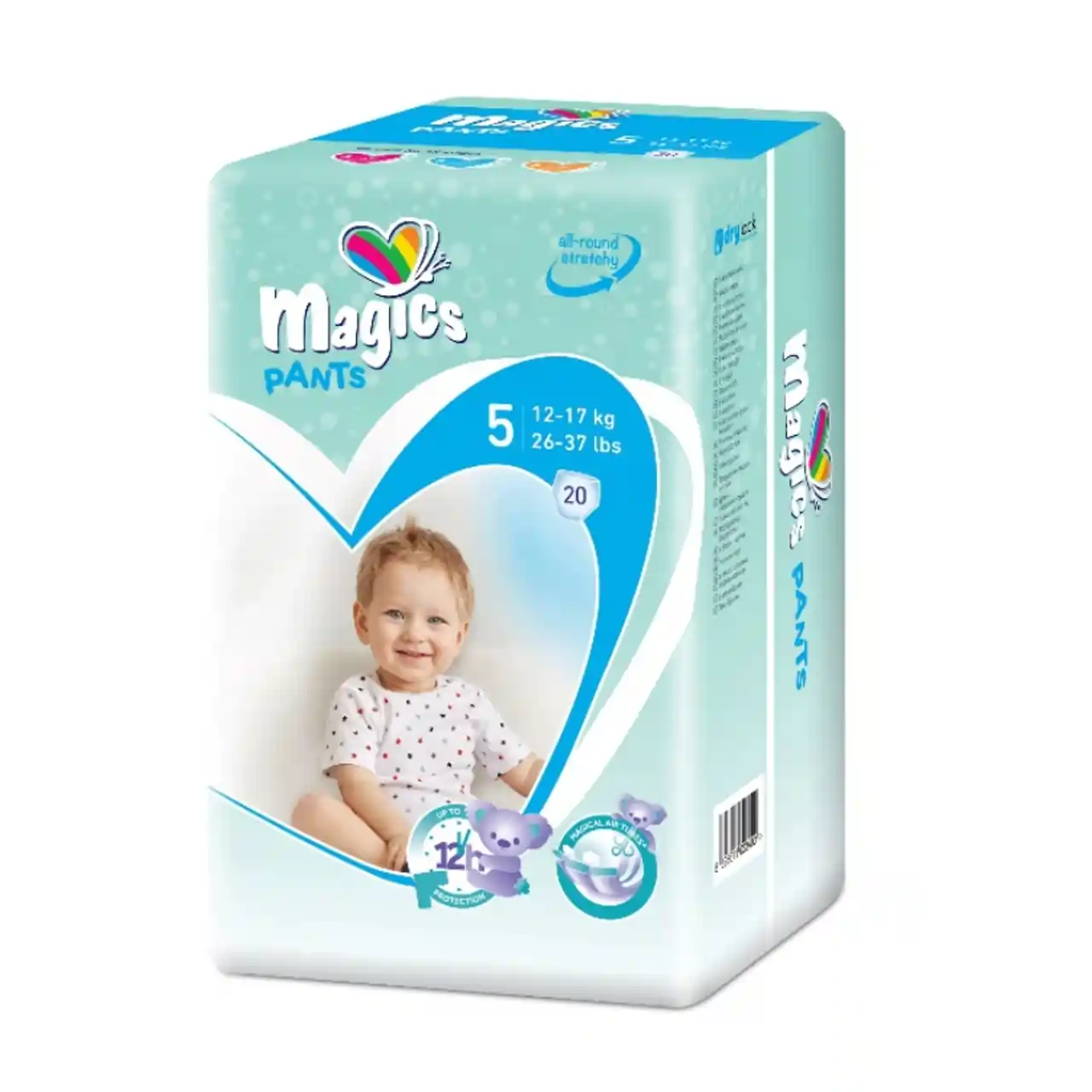 Detské plienkové nohavičky Magics Pants – junior 12-17 kg ks (20 ks)